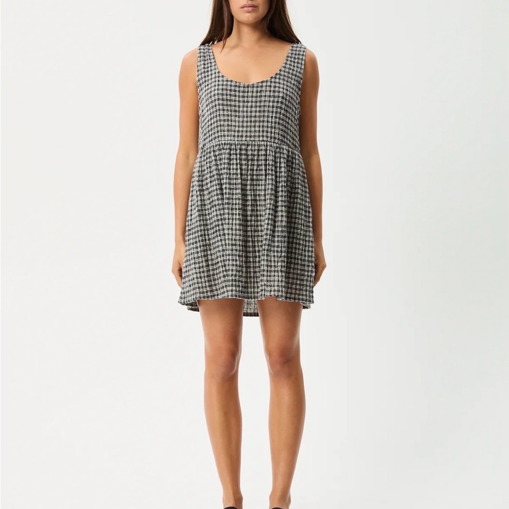 Afends Jesse Seersucker Mini Dress